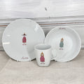 Produkt mit Kindergeskirr mit Prinzessinnen, Kindergeskirr mit Prinzessinnen, Produkt, Winterkollektion, Barbara's Porzellanwerkstatt